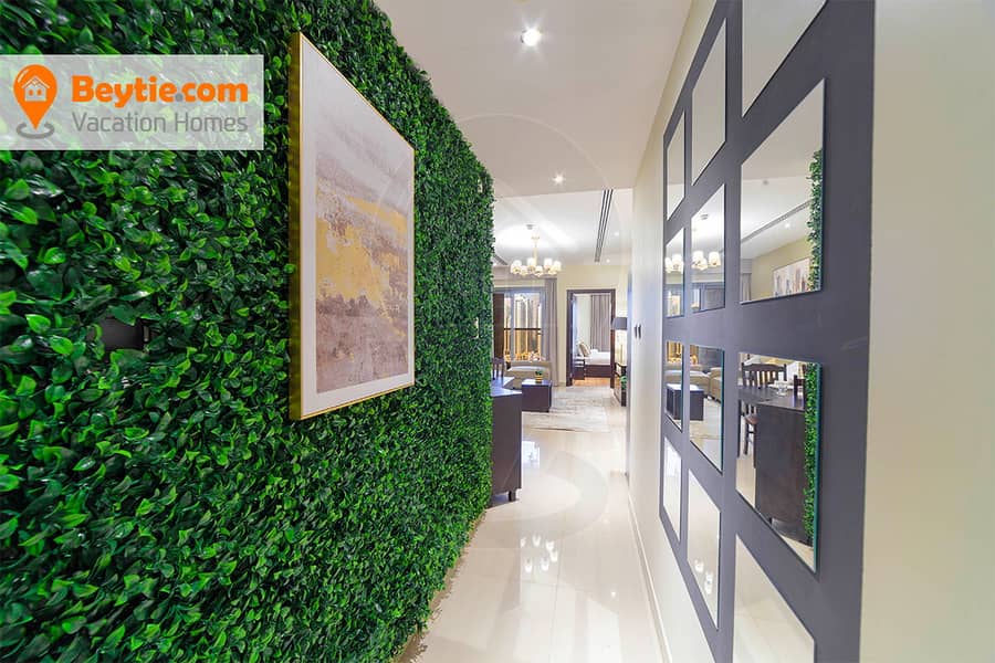 An Elegant Newly Furnished 1 Bedroom Apartment in Elite Residence 1