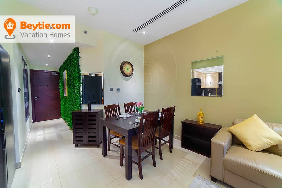 An Elegant Newly Furnished 1 Bedroom Apartment in Elite Residence 1