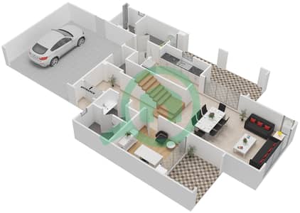Mira Oasis 2 - 4 Bedroom Townhouse Type F Floor plan