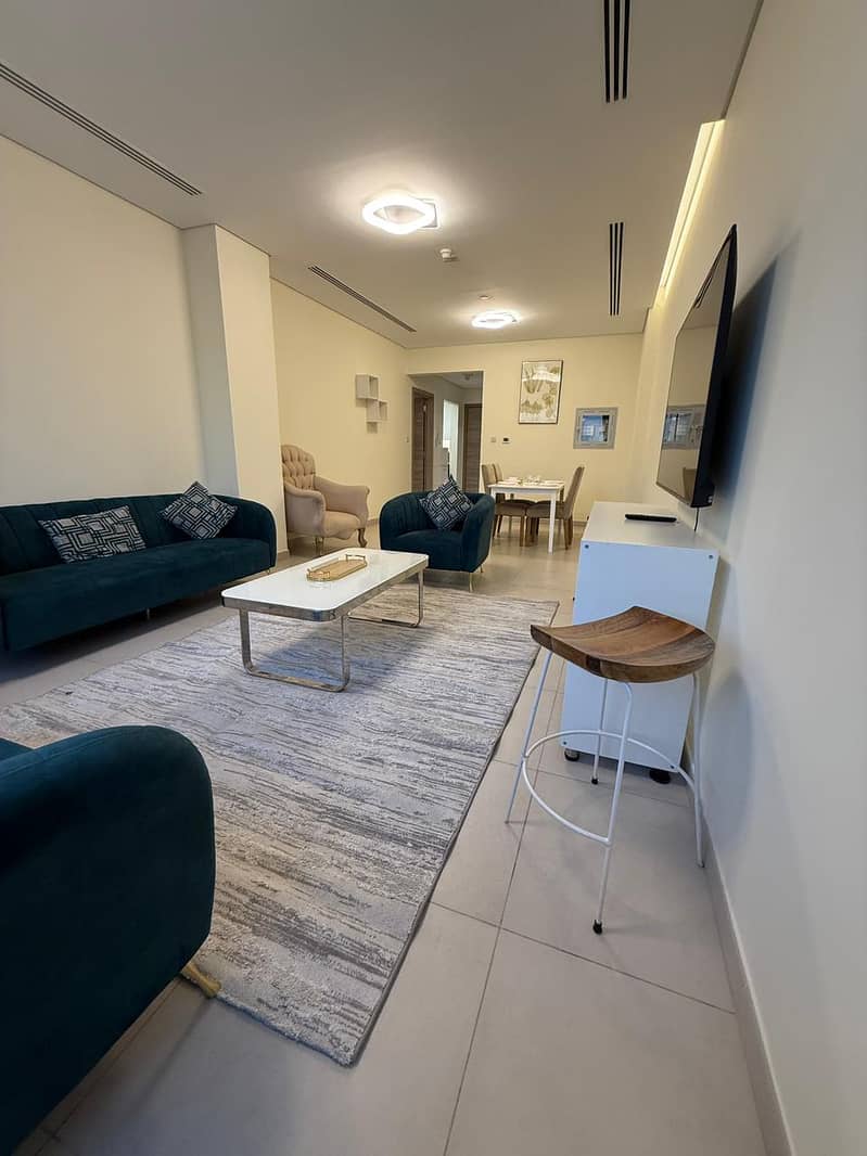 1BR FULLY FURNISHED APARTMENT WITH MAID'S ROOM AND OPEN TERRACE