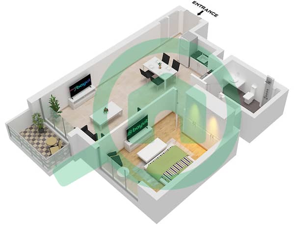 Unit 2 Floor podium 02