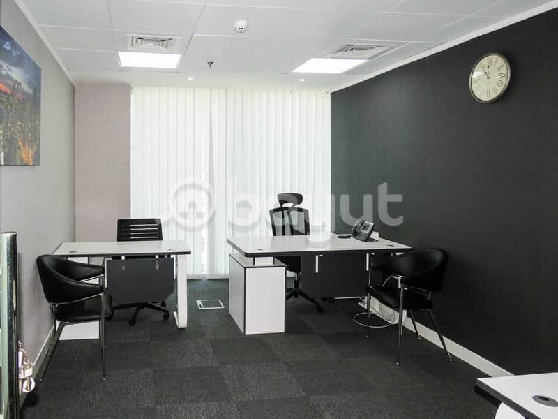 Beautifully designed excutive furnished offices direct from landlord- No commission