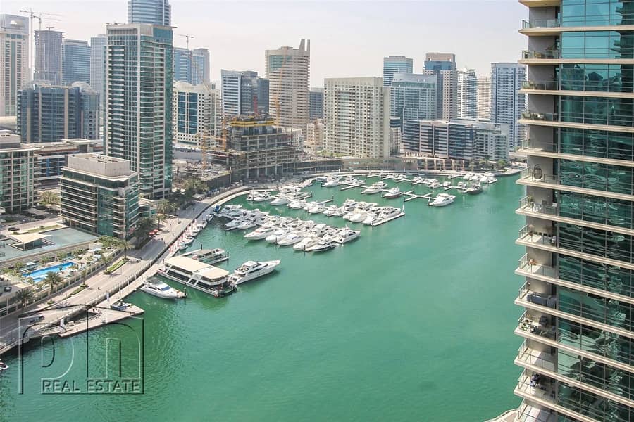 Unfurnished 1 Bed in the heart of the Marina with a Great View
