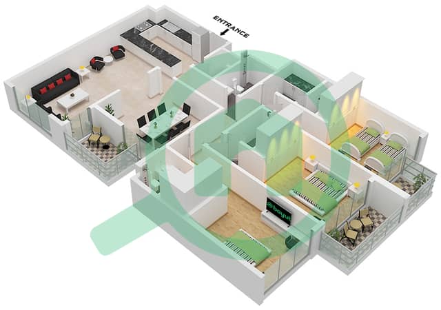 Type D Floor Ground To 16