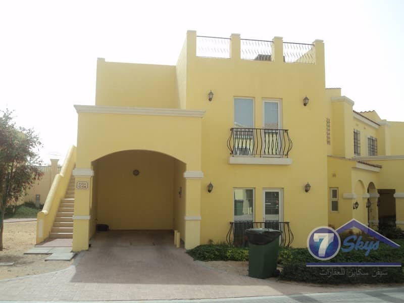 2BR Townhouse | Al Waha Villas Next to Pool | Easy Entrance