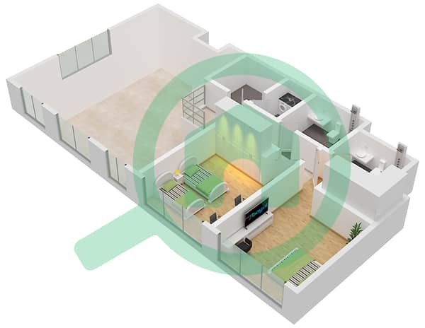 Type E Floor 17 Upper Floor Type E Floor 17 Upper Floor