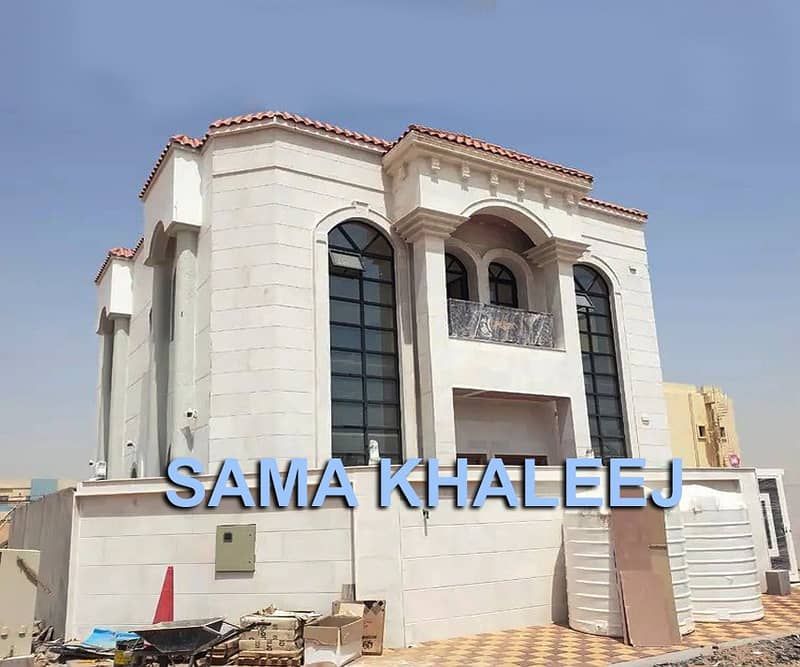 stone face villa for sale in al yasmeen freehold 100%