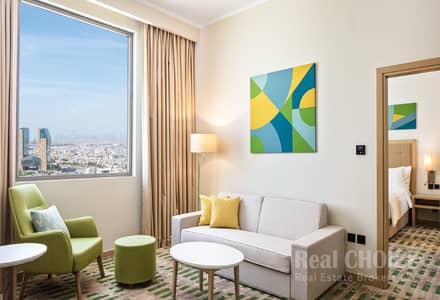 1 Schlafzimmer Hotel Apartment zum zur Miete in Dubai Science Park, Dubai - Hotelwohnung in Dubai Science Park，Holiday Inn & Suites Dubai Science Park, 1 schlafzimmer, 120000 AED - 12886291