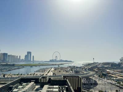 2 Bedroom Apartment for Rent in Dubai Harbour, Dubai - Furnished | Low Floor on Sea | Vacant | Sea Views