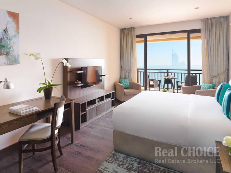 Hotelwohnung in Palm Jumeirah,Royal Amwaj Residences,Royal Amwaj Residences - South, 1 schlafzimmer, 270000 AED - 10810970 Hotelwohnung in Palm Jumeirah,Royal Amwaj Residences,Royal Amwaj Residences - South, 1 schlafzimmer, 270000 AED - 10810970