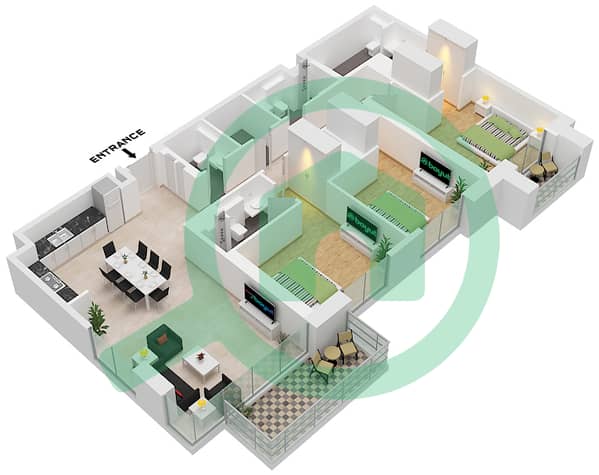 Type 1B Unit 5 Floor 2-23 Type 1B Unit 5 Floor 2-23