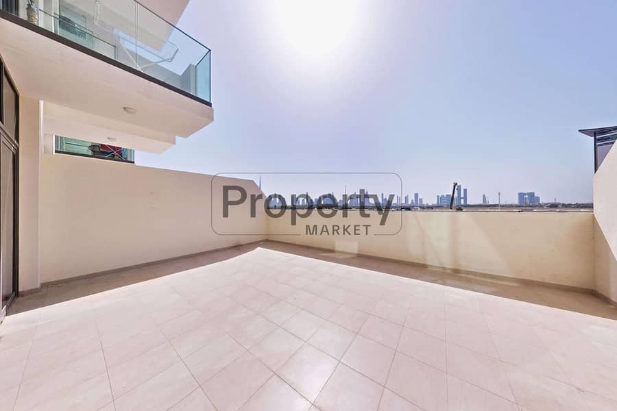 Prime Location | Terrace | Dubai Skyline View