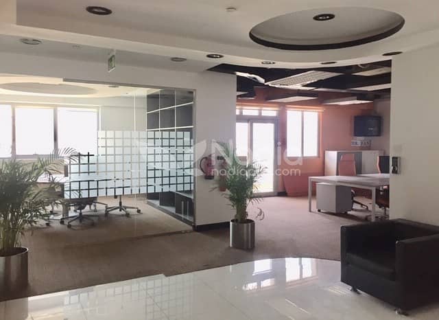 Fitted Office w/ Partitions | Aspect Tower |Business Bay