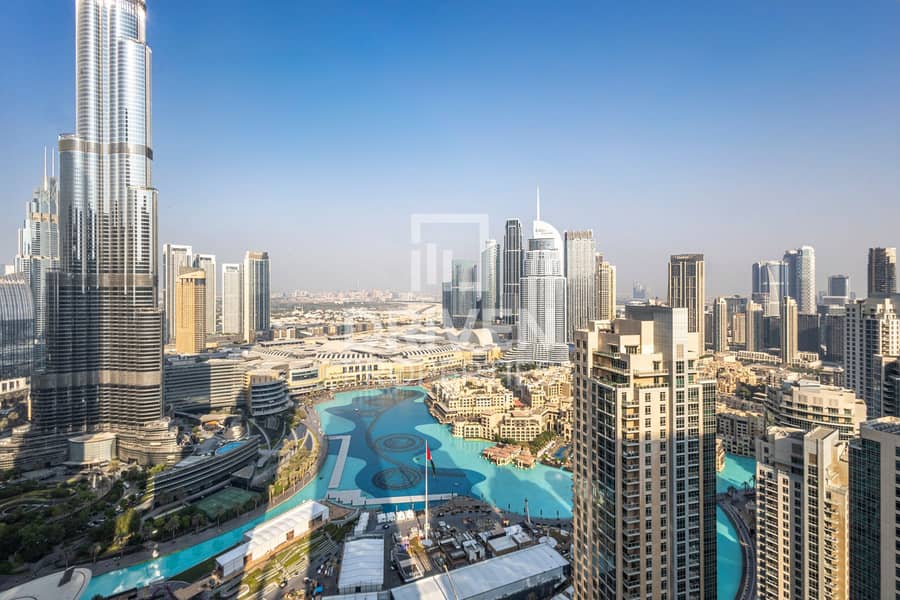 High Floor | Burj Khalifa View | Upgraded