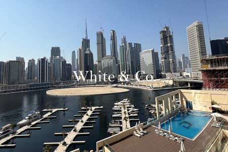 2 Bedroom Apartment for Sale in Business Bay, Dubai - Burj View | Upgraded | Full Marina View