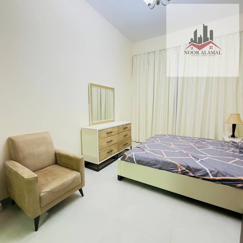 Dubai Mirdif apartment, 3 rooms, hall, kitchen, maid's room, 3 bathrooms and balcony - Image 8