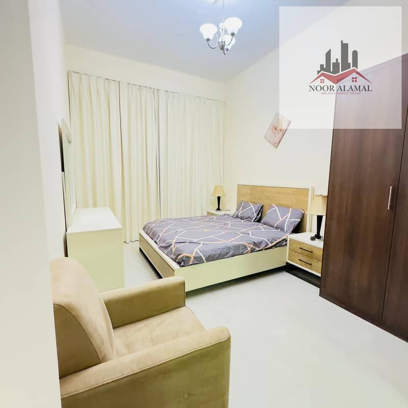 Dubai Mirdif apartment, 3 rooms, hall, kitchen, maid's room, 3 bathrooms and balcony - Image 10