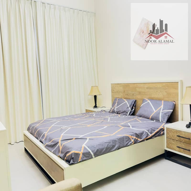 Dubai Mirdif apartment, 3 rooms, hall, kitchen, maid's room, 3 bathrooms and balcony - Image 11