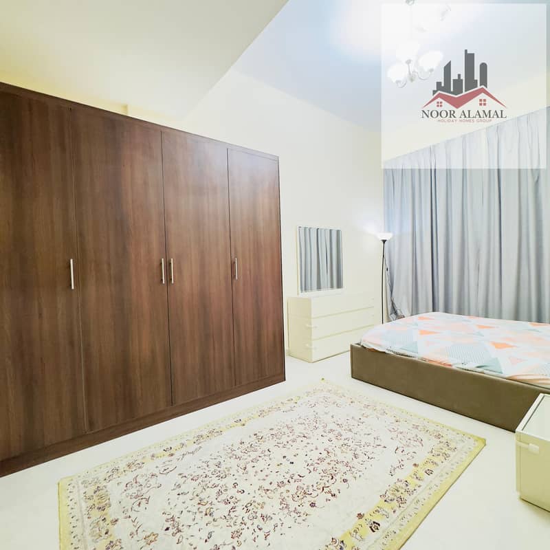 Dubai Mirdif apartment, 3 rooms, hall, kitchen, maid's room, 3 bathrooms and balcony - Image 14