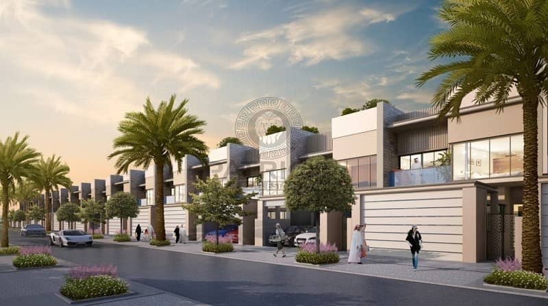2 Villa for sale  in dubai Meydan MBR city 8 years payment
