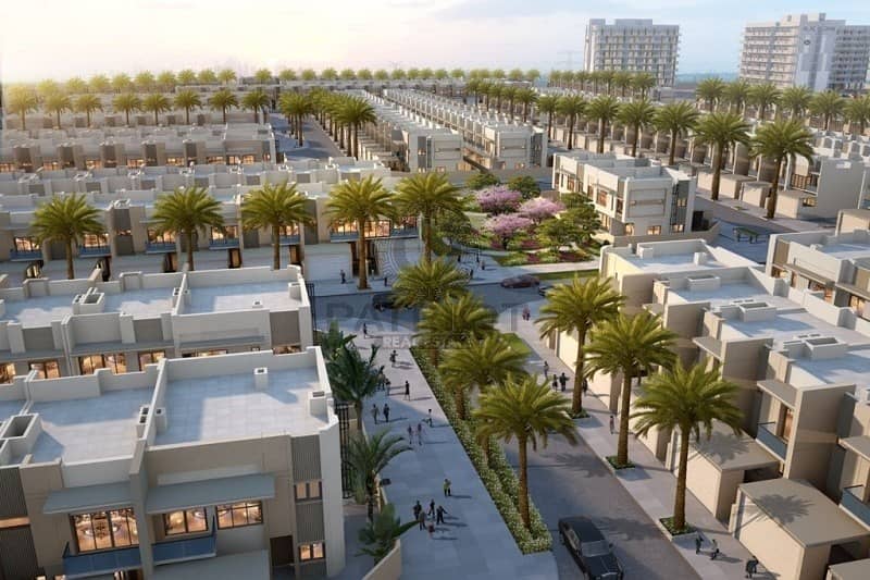 16 Villa for sale  in dubai Meydan MBR city 8 years payment