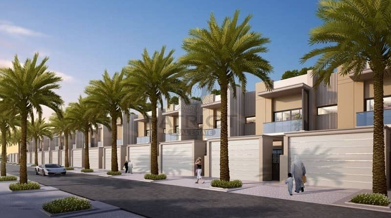 4 Villa for sale in Dubai  MBR city 8 years payment