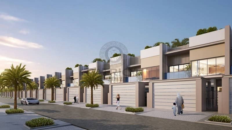 5 Villa for sale in Dubai  MBR city 8 years payment