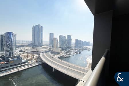 Studio for Sale in Business Bay, Dubai - High Floor | Furnished | Full Canal View