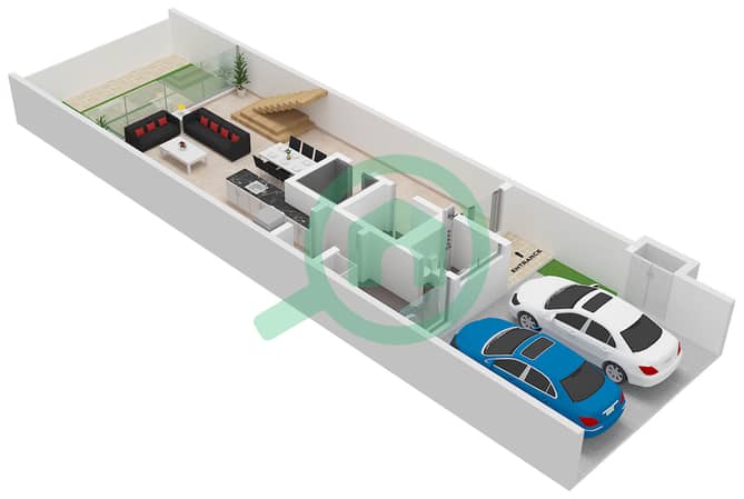 Type 3E-G1 Ground Floor