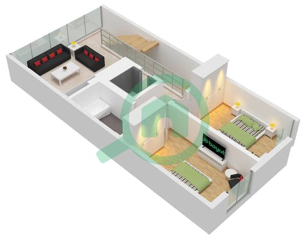 Type 3E-G1 First Floor