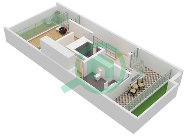 Type 3E-G1 Second Floor