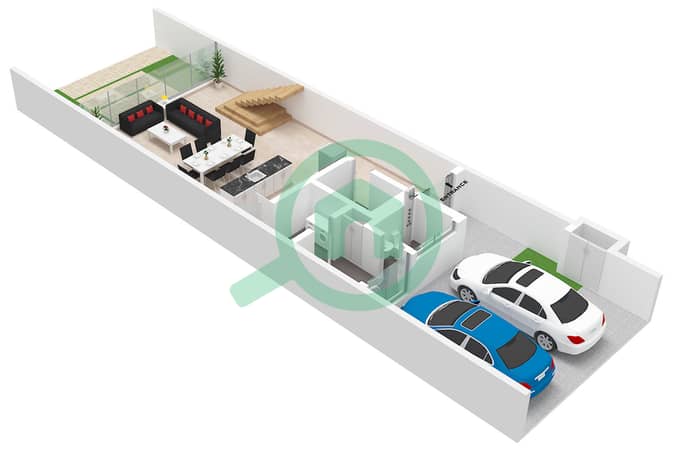 Type 3E-G1 Ground Floor