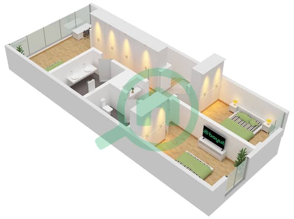 Type 3E-G1 First Floor