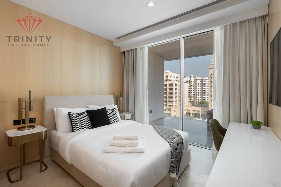 Live Now | 2BHK Furnished | Balcony | Sea, Marina & Ain Dubai Views | Palm Jumeirah - Image 11