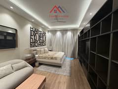 PAY MONTHLY 8300/- HIGH QUALITY UPGRADED FURNISHED STUDIO FLAT FOR RENT