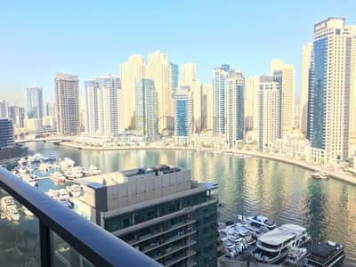 1 Bedroom Apartment for Rent in Dubai Marina, Dubai - Beautiful Marina View|Bright and Spacious|Well Maintained 1 Bedroom Apartment for Rent in Dubai Marina, Dubai - Beautiful Marina View|Bright and Spacious|Well Maintained