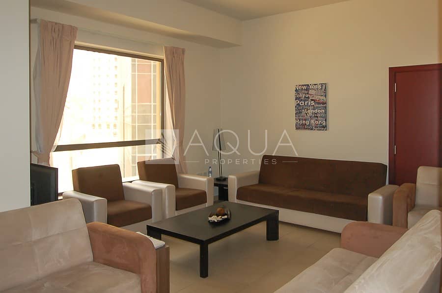 Courtyard view | Low Floor | Furnished 1 BR