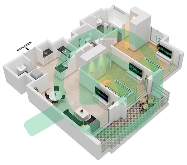 Type D Unit 10 Floor 17-38