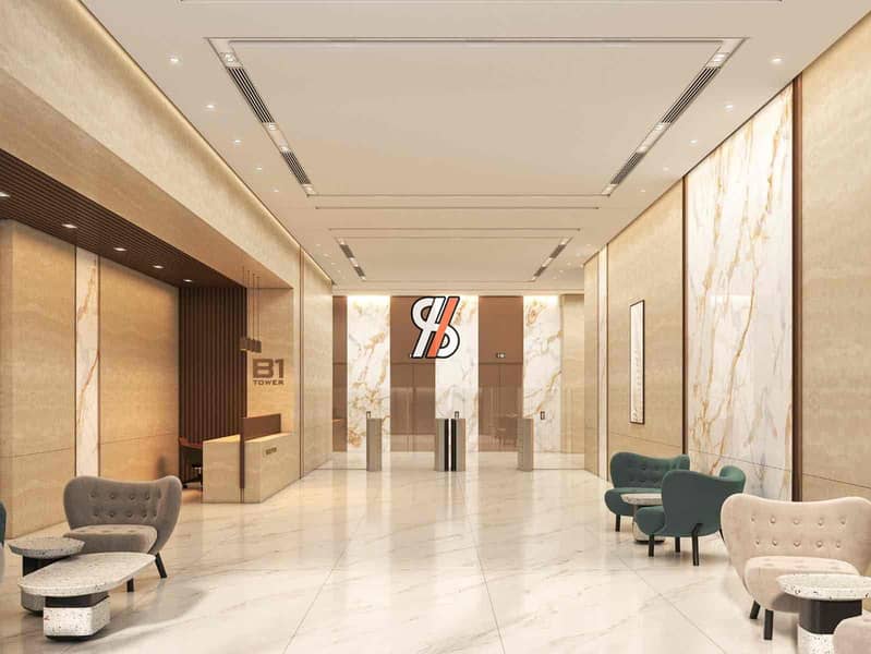 Tower B2 – Unit 610 | 1 BHK | Partial Sea / City View | 1,101 Sq. ft - Image 5