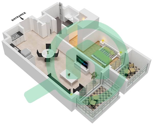 Type B3 Unit 8 Floor 2-20 Type B3 Unit 8 Floor 2-20