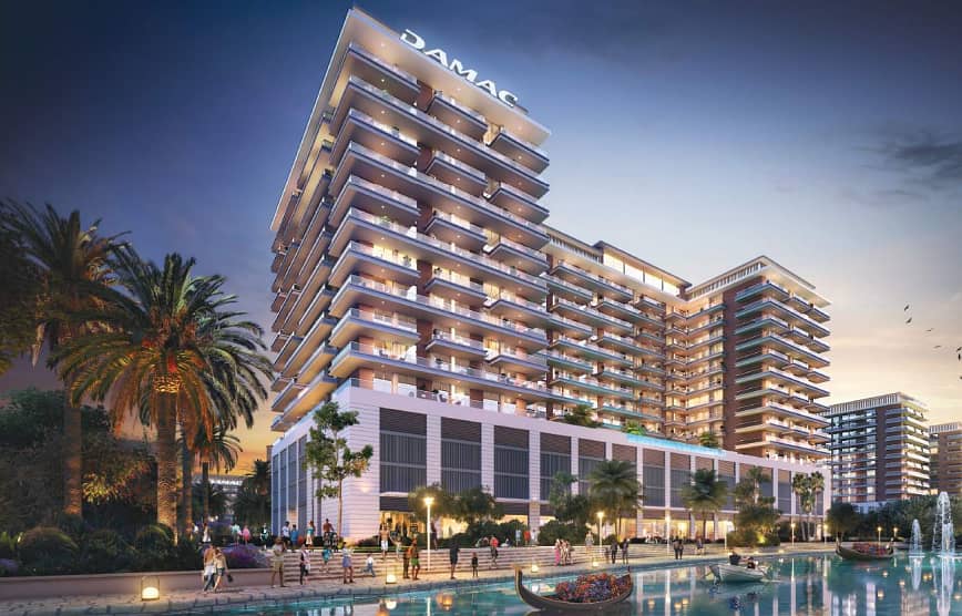 Capri 1 — wizualizacja inwestycji DAMAC w Dubaju