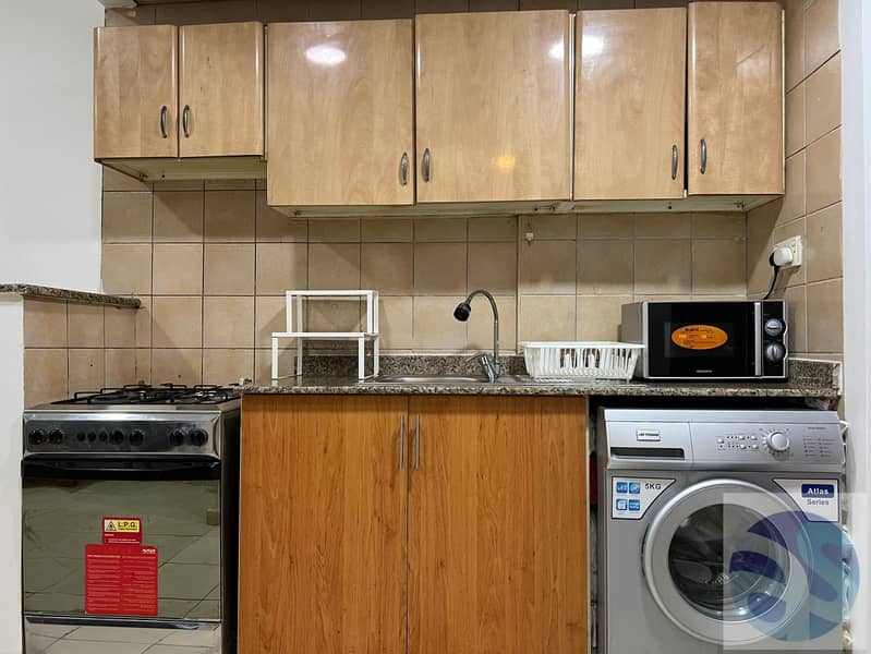 Fully Furnished Studio Monthly in England Cluster International City - Image 16