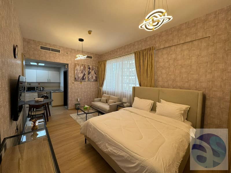 Fully Furnished Studio Champions Tower 1