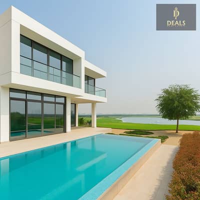 View of Ultra-Luxury Golf View Villa in Al Zorah, Ajman | Private Pool ...