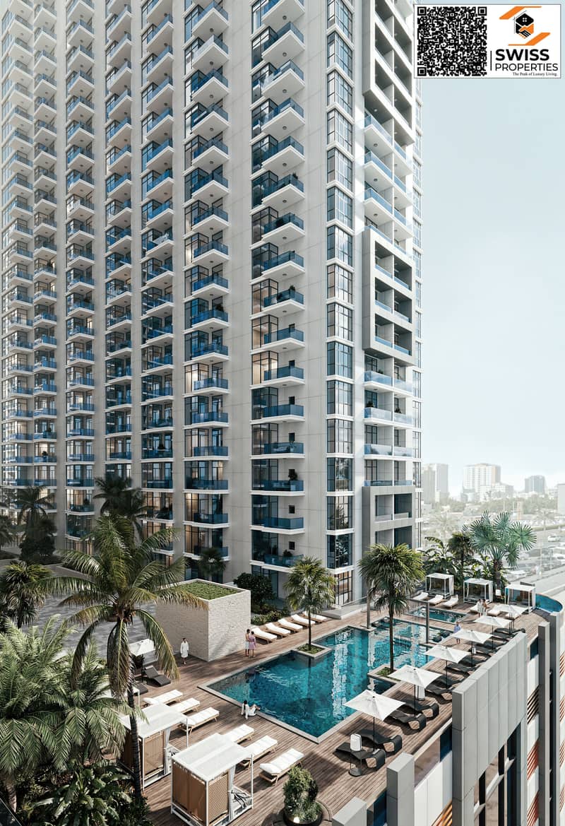 4 Ajman Creek Towers Pool View 2. jpg