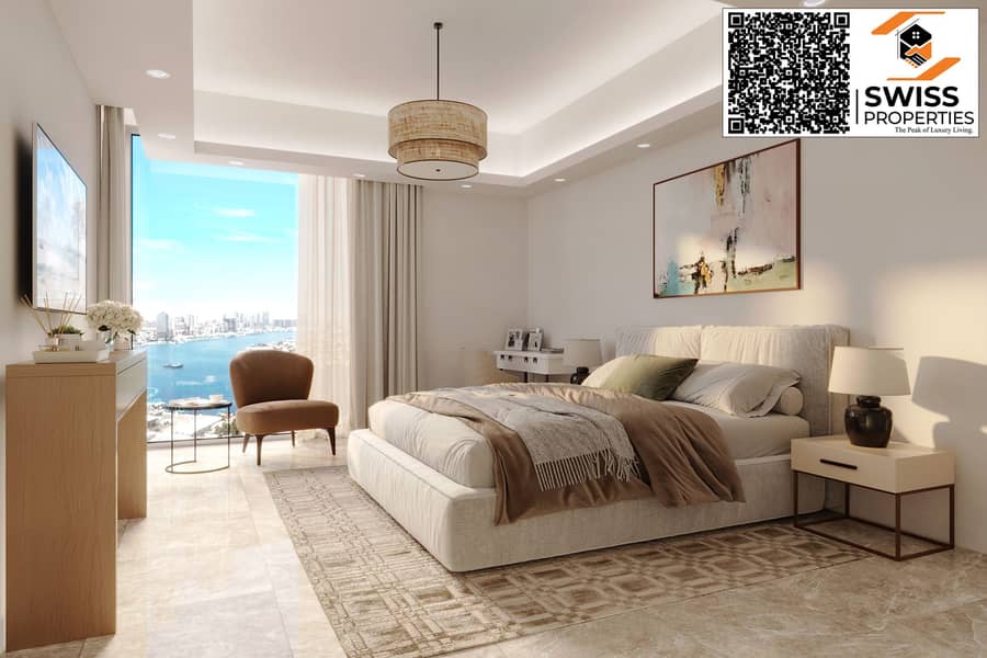 13 Standard Apt Bedroom Ajman Creek Towers. jpg