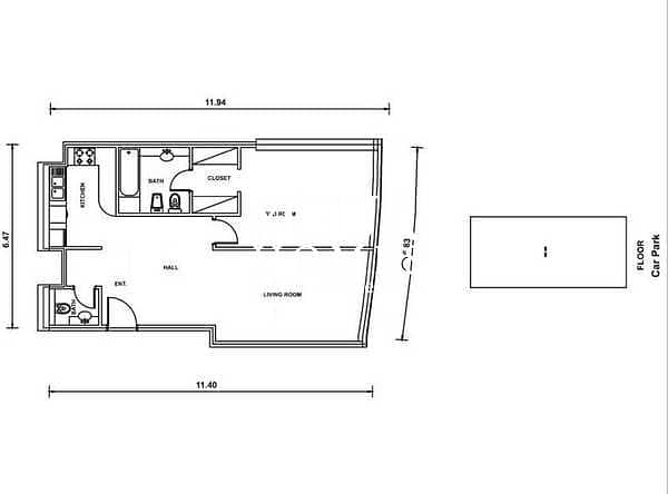 FULL LAKE VIEW_1BHK_NEAR METRO_WIND 1_JLT - Image 12