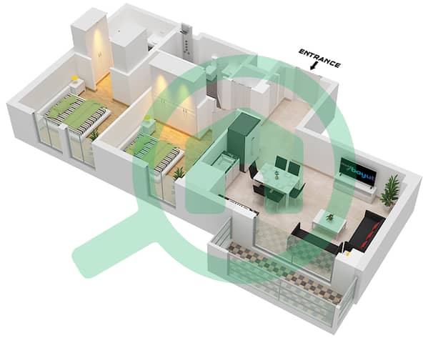 Unit 406 Floor 4
