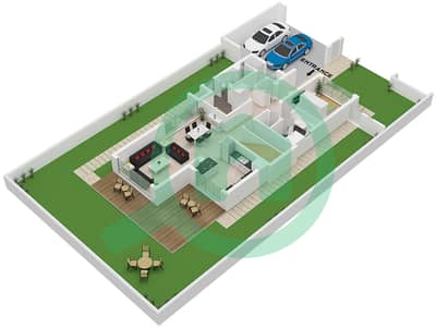 Fairway Villas 2 - Grundriss für 4 Schlafzimmer Villa Typ ASTRA C