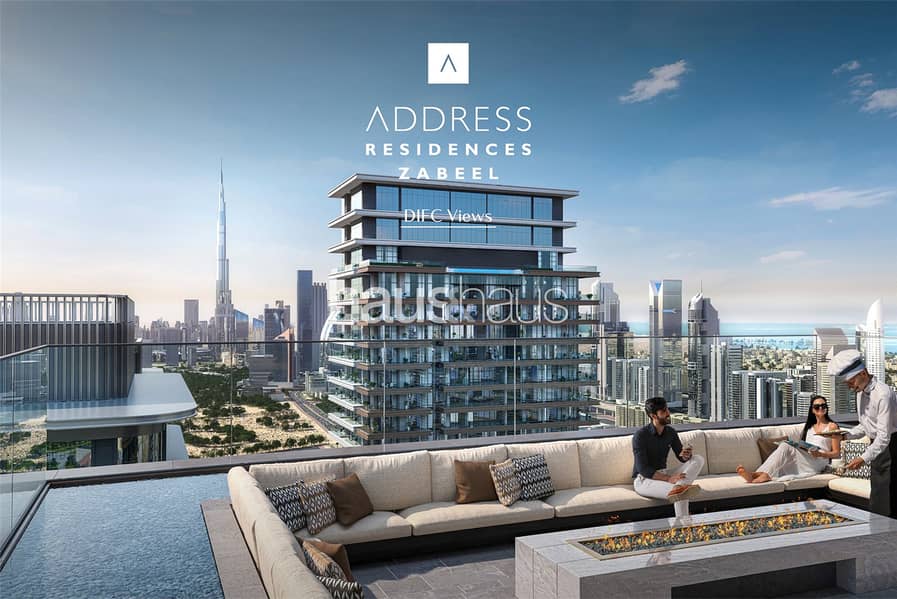 Full Burj View | Rare Unit | Very High Floor